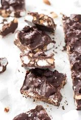 Dark Chocolate Rocky Road Candy