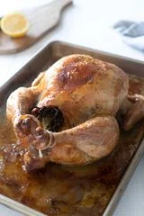 Lemon Garlic Roasted Chicken