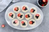 Mini No Bake Cheesecakes
