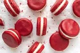 Red Velvet Macarons