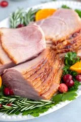 Slow Cooker Ham with Maple Glaze