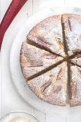 Rhubarb Cake