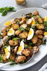 Grilled Potato Salad with Dijon Vinaigrette