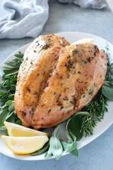 Herb & Garlic Oven Roasted Turkey Breast