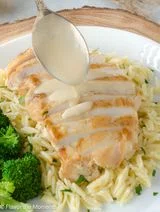 Chicken with Greek Avgolemono Sauce