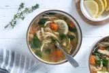 Lemon Chicken Vegetable Soup