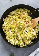 Simple Sautéed Cabbage