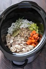 Slow Cooker Turkey Wild Rice Soup