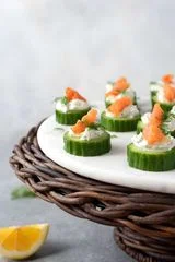 Smoked Salmon Appetizer Bites