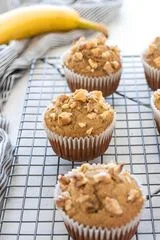 Banana Oatmeal Muffins