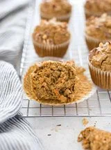 Gluten-Free Carrot Oat Muffins