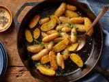 Roasted Garlic-Parmesan Fingerling Potatoes