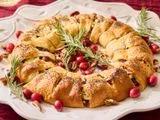Cranberry Brie Wreath