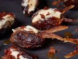 Caramel Bacon Stuffed Dates
