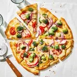 Hummus Pizza