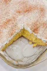 Eggnog Poke Cake