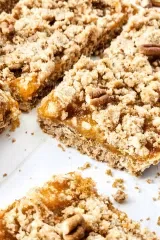 Peach Bars with Crumb Topping