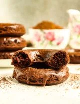 Chocolate Cake Doughnuts