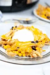 Slow Cooker Mexican Chicken Lasagna