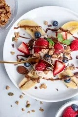 Breakfast Banana Split