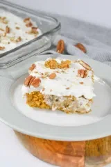 Pumpkin Poke Cake