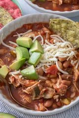 Slow Cooker Chicken Chili