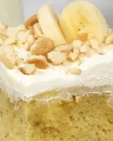 Banana Poke Cake