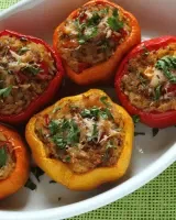 Chorizo Stuffed Peppers