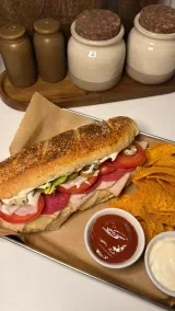 Italian Herbs and Parmesan Subway-Style Sandwich Bread