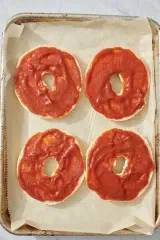 Homemade Pizza Bagels