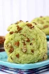 Watergate Pistachio Pudding Cookies