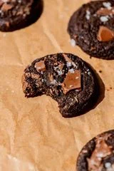 Soft Double Chocolate Chip Cookies