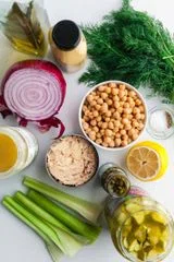 Chickpea Tuna Salad