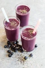Blueberry Chia Smoothie