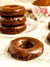 Chocolate Cake Doughnuts