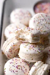 Birthday Cake Macarons