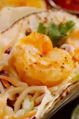 Shrimp Tacos with Mango Salsa