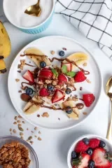 Breakfast Banana Split