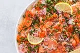 Salmon Crudo