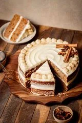 Brown Sugar Chai Cake