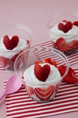 Berry Heart Parfaits