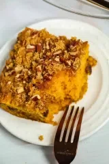 Butterscotch Cake with Streusel Topping