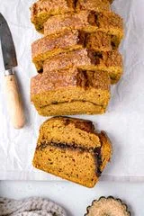 Cinnamon Swirl Pumpkin Bread