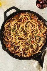 Spaghetti Tuna Puttanesca