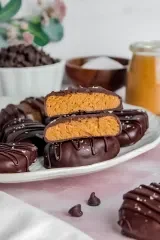 Healthy Reese's Eggs
