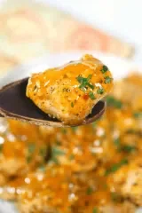 Instant Pot Bone In Chicken Thighs with Peri Peri Sauce