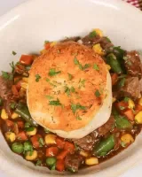 Skillet Beef Pot Pie