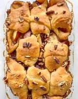 Peach Dumplings with Crescent Rolls