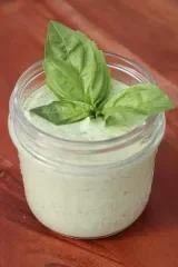 Easy Basil Mayo with Lemon