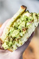 Chicken Bacon Avocado Salad Sandwich